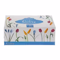 دستمال کاغذی گلریز گلدار طرح لاله 100 برگ 3 لایه