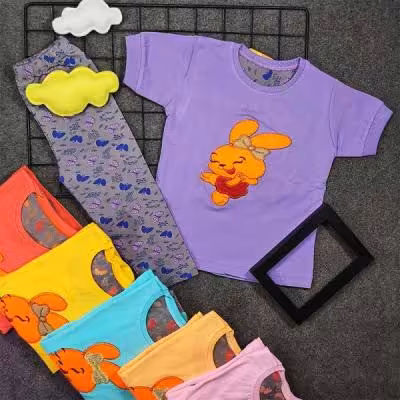 تیشرت ساپورت خرگوش نارنجی کد 7953