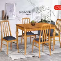 میز ناهارخوری 4 نفره مدل شیپوری