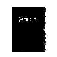 دفتر مشق 60 برگ پدیده نقش طرح دث نوت deth note کد03