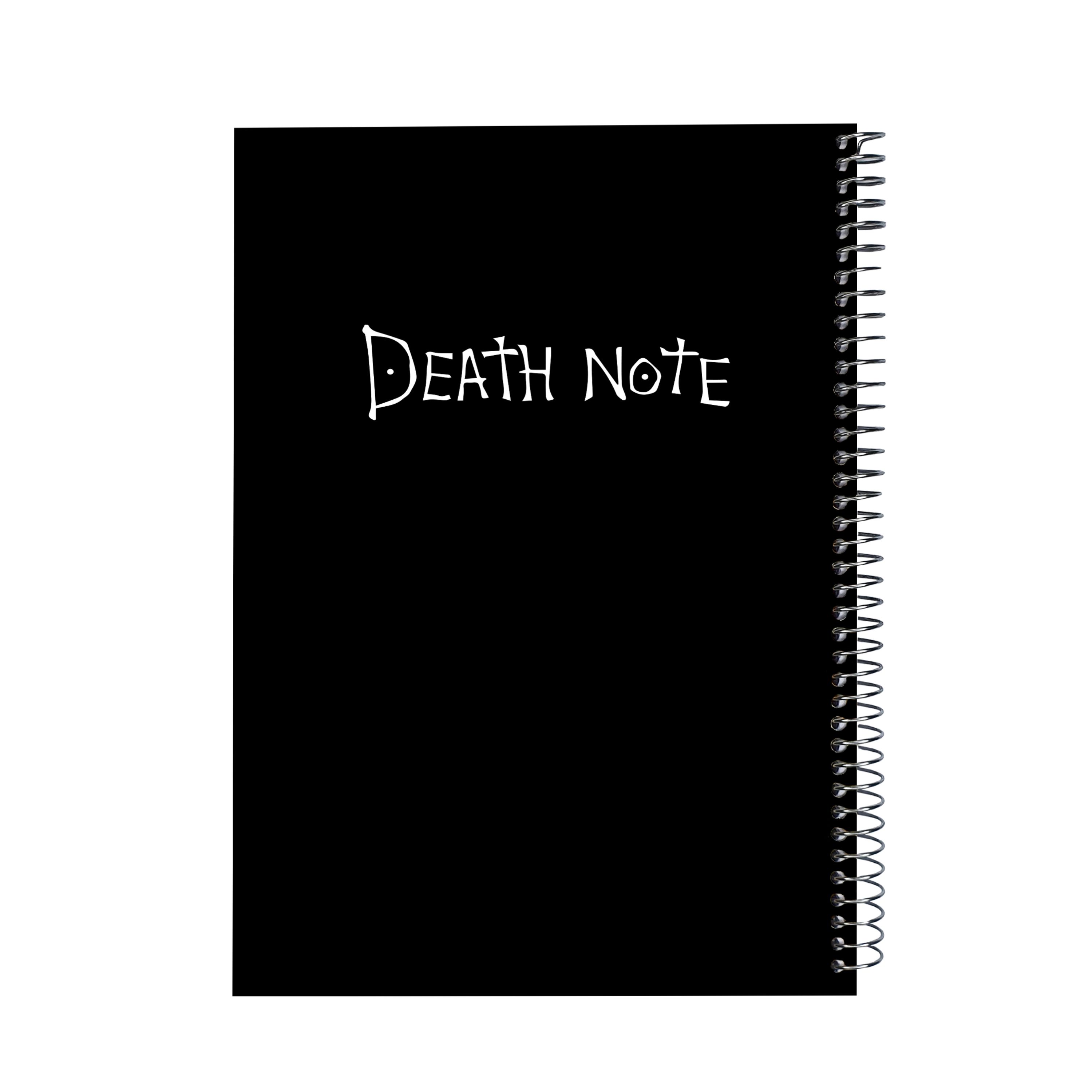 دفتر مشق 60 برگ پدیده نقش طرح دث نوت deth note کد03