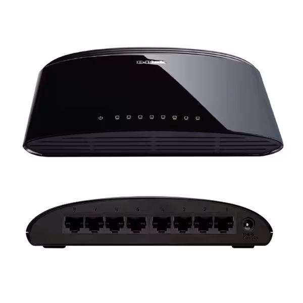 سوئیچ شبکه 8 پورت دی لینک DES-1008D