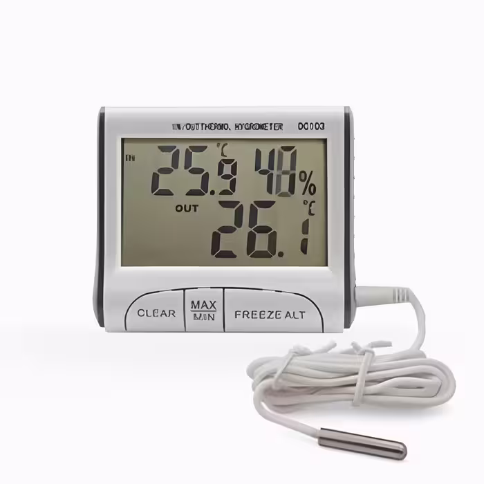 دماسنج و رطوبت سنج دیجیتالی DC-103

