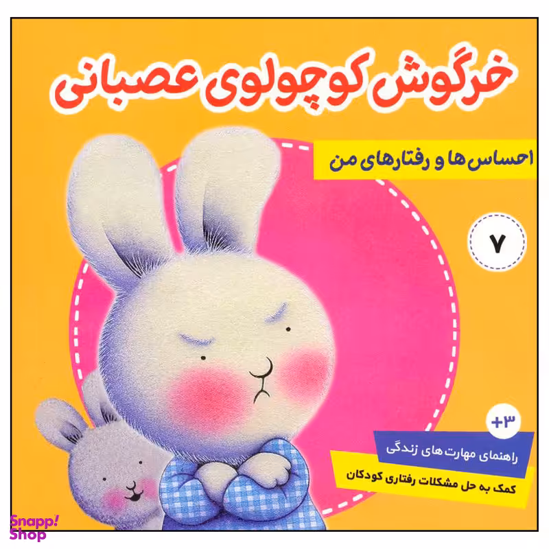 کتاب احساس ها و رفتارهای من 7 خرگوش کوچولوی عصبانی اثر تریسی مورونی انتشارات فرهنگ و هنر