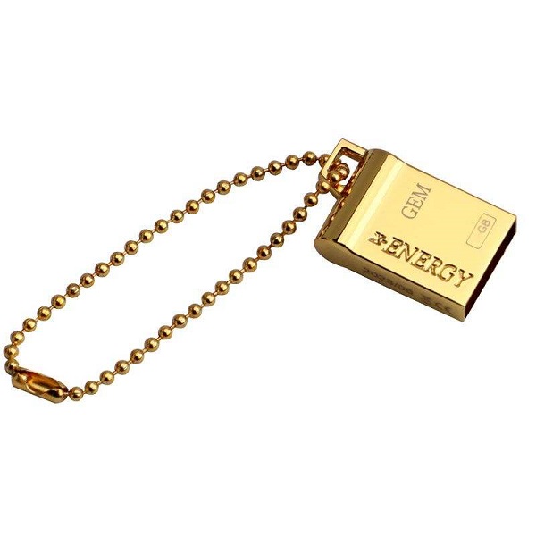 فلش مموری ایکس-انرژی مدل USB2.0 GOLDEN GEM ظرفیت 64 گیگابایت
