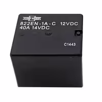 مجموعه 5 عددی رله 12V قدرت تایوانی 6 پایه مارک SONG CHUAN کد 822EN-1A-C
