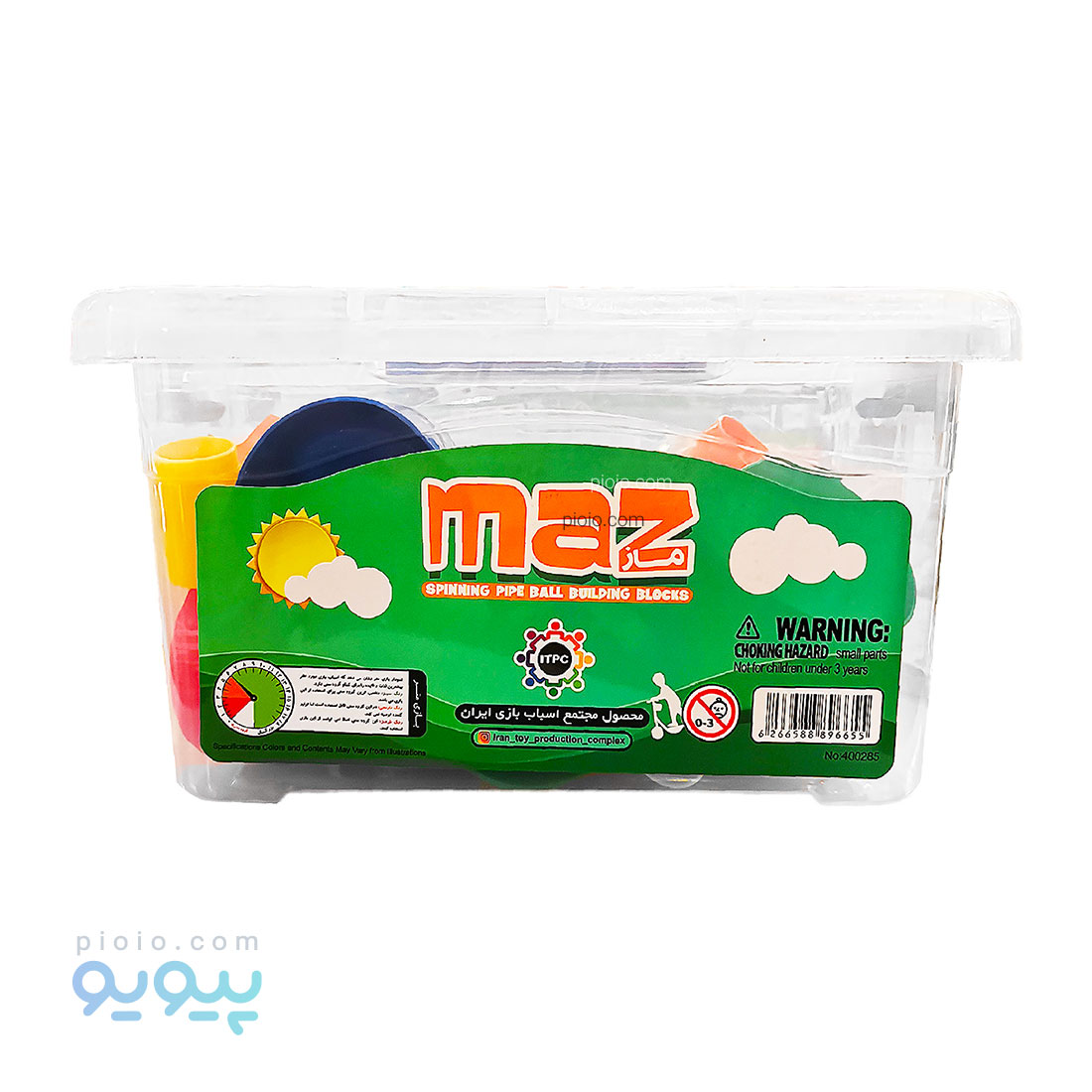 بازی ساختنی ماز 36 قطعه باکسی