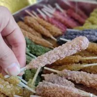نبات نی دار گیاهی  100درصد طبیعی،نبات طعم دار (500 گرم فله ای)