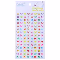 برچسب (استیکر) فانتزی کد 15s-c590p طرح پروانه FUNNY