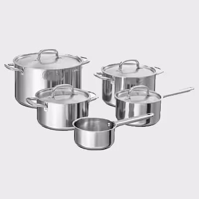 سرویس قابلمه 9 پارچه استیل ایکیا  IKEA-365