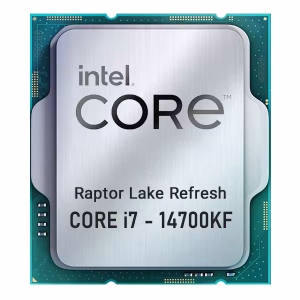 پردازنده اینتل مدل Raptor Lake سری Core i7-14700KF بدون باکس