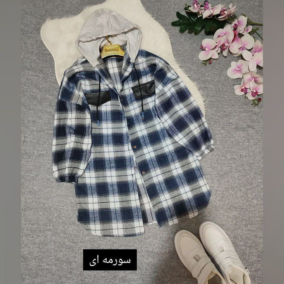 مانتو کلاهدارملانژ