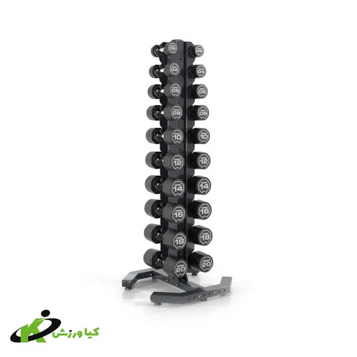 خرید رک دمبل باشگاهی کیاورزش کد KV907