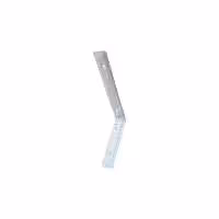 گونیا نگهدارنده طبقه دیواری ( طاقچه ) ناودانی سایز 2 ( 6*5 اینچ - 15×12.5 سانتی متر ) تریکت