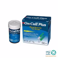 نوار تست قند خون آنکال پلاس on call plus بسته 50 عددی