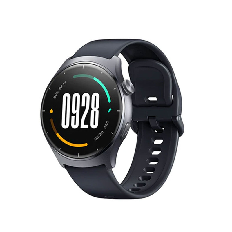 ساعت هوشمند میبرو مدل Watch Lite 3 مناسب برای ورزش، روزمره، رسمی، دارای قابلیت‌های صفحه نمایش رنگی و لمسی، قابلیت مکالمه از طریق بلوتوث، بند چرم، فرم صفحه دایره | موبایل آردین