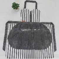 پیشبند قلبی دو دامنه دکمه دار