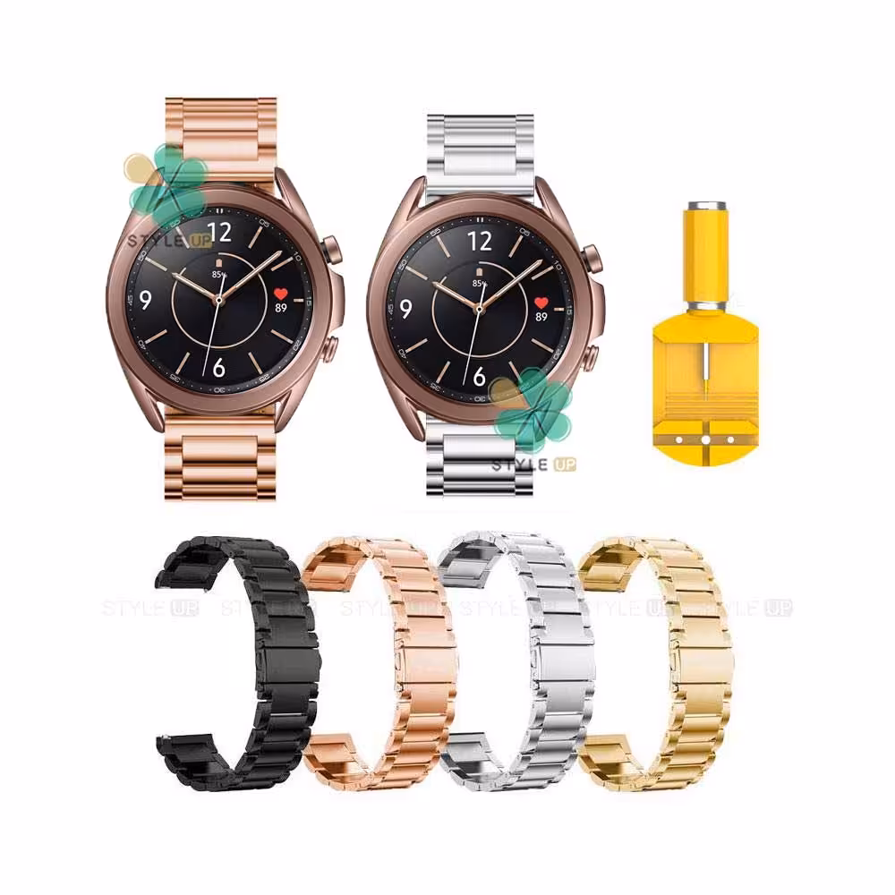 بند ساعت سامسونگ Samsung Galaxy Watch 3 41mm استیل 3Pointers