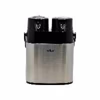 فلاسک دوقلو یونیک مدل استیل کد 9060 گنجایش 1.6 لیتر