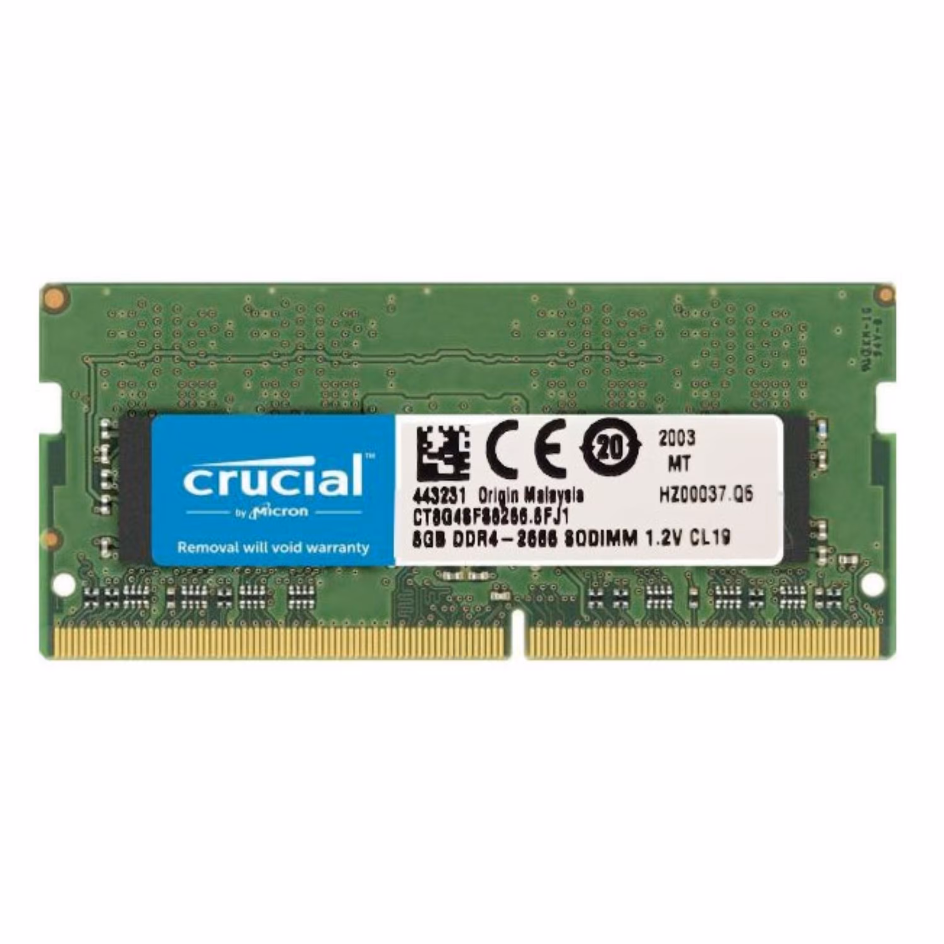 رم لپ تاپ 8GB DDR4 2666MHz کروشیال با گارانتی 36 ماهه