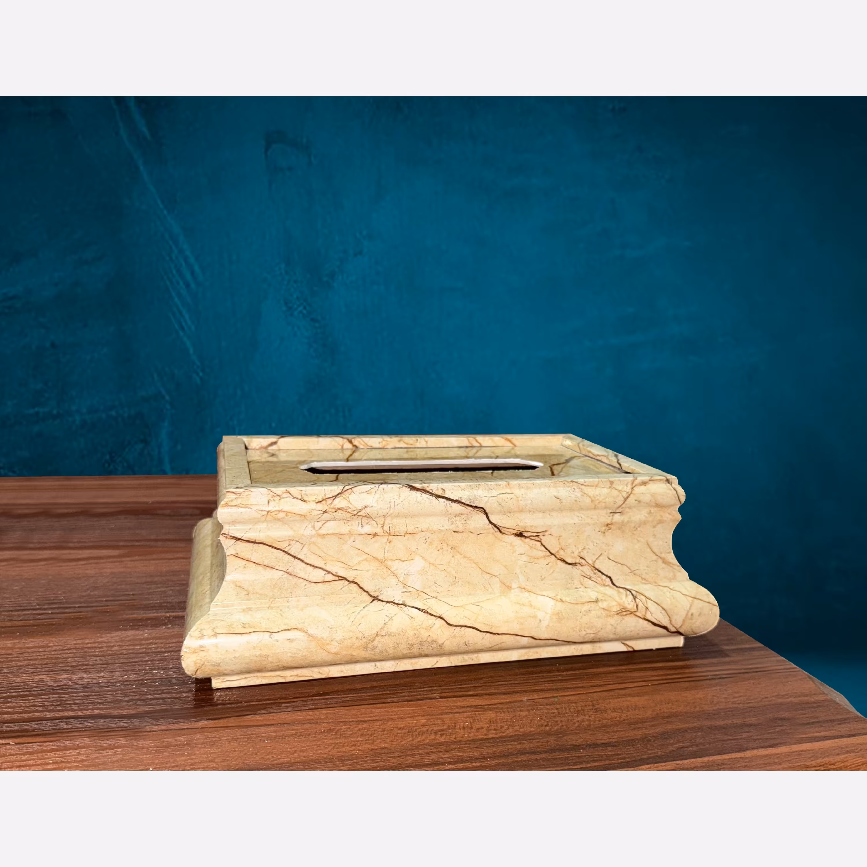 جای دستمال کاغذی ماربل طرح سنگ 