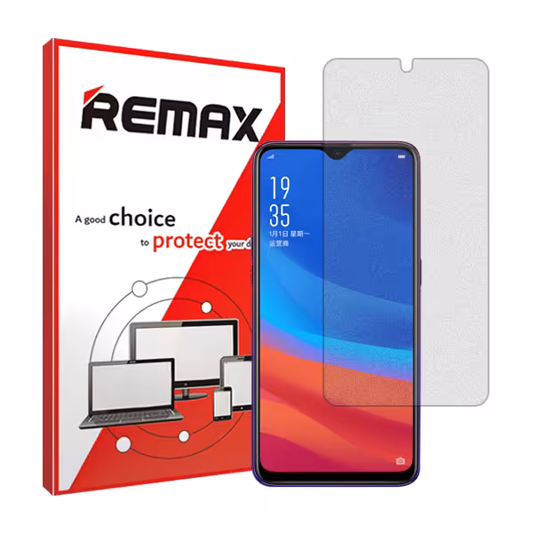 گلس اوپو A7x مدل هیدروژلی مات برند ریمکس کد S