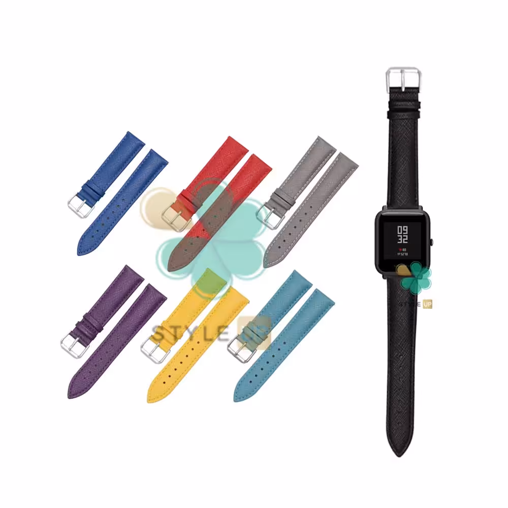 بند چرم ساعت شیائومی Xiaomi Amazfit Bip S طرح Lee