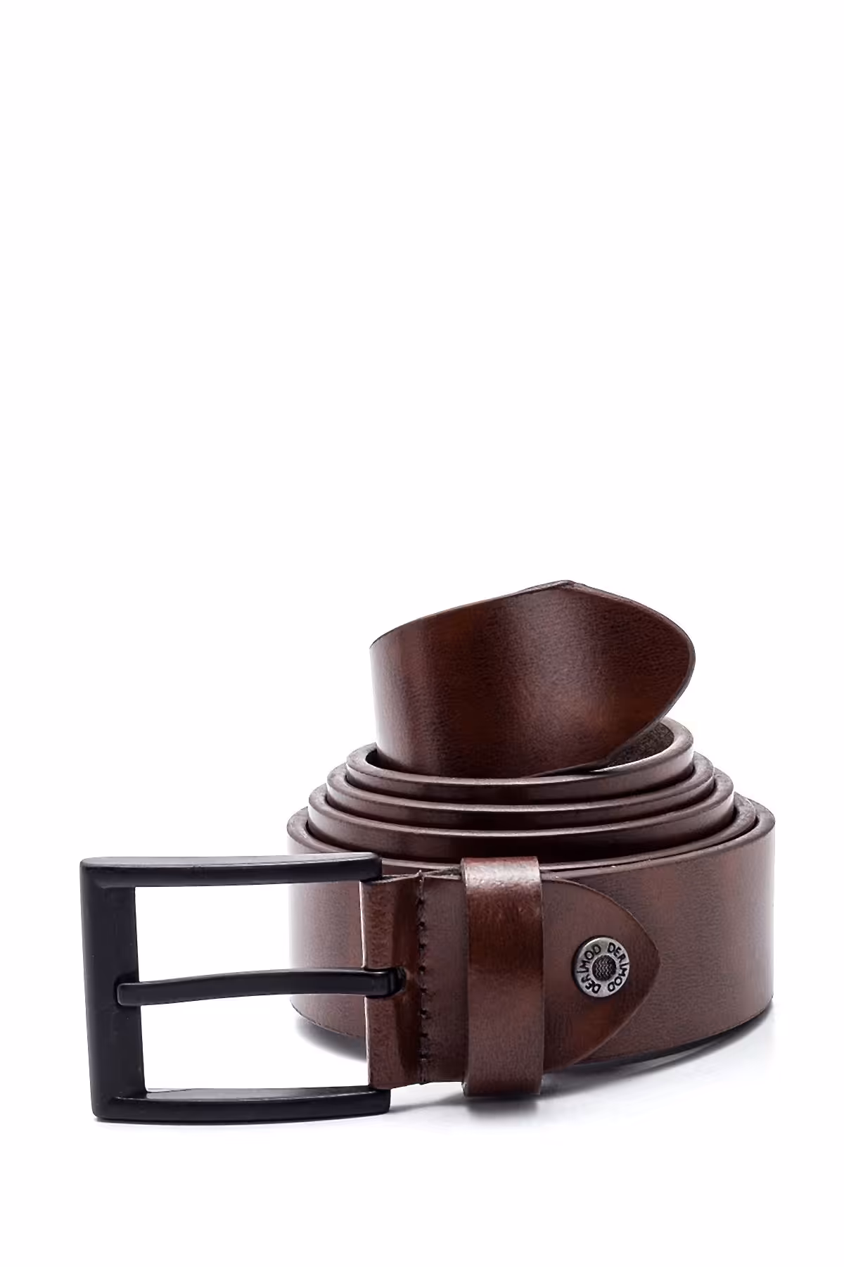 کمربند چند رنگ مردانه چرمی اورجینال Derimod