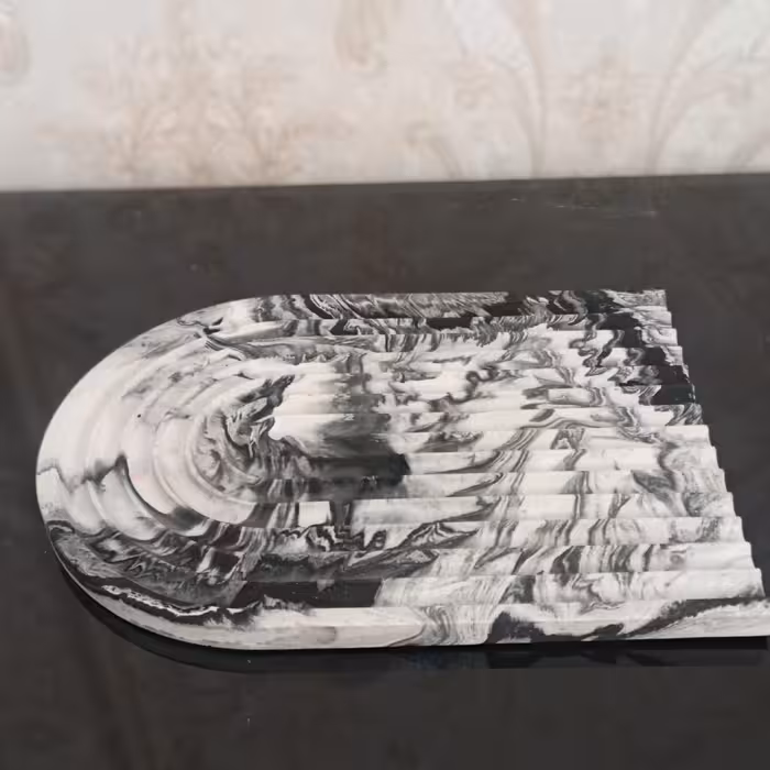 سینی رنگین کمان سنگ مصنوعی ضداب