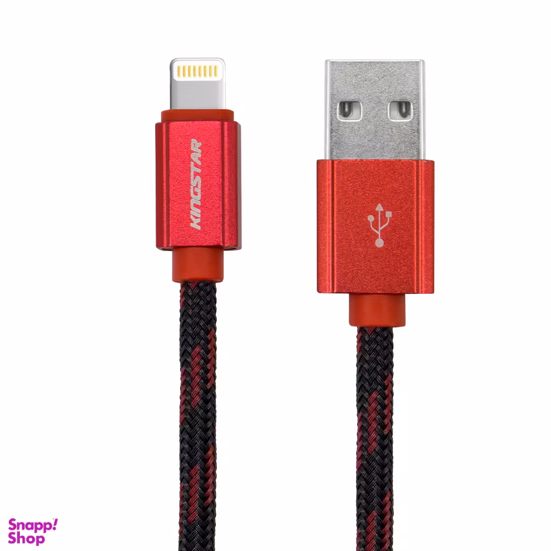 کابل تبدیل USB به لایتنینگ کینگ استار مدل K21 i طول 1 متر