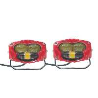چراغ خودرو قرمز FOG OFFROAD LIGHT سفید SET FRAME 73 X 68 CM 12 30V LASS369 1 Genel Markalar