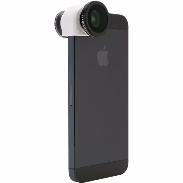 اولوکلیپ سه کاره مخصوص آیفون SE / 5/5S / iPod Touch 5Th/6Th Gen سفید مشکی - Hiapple.ir