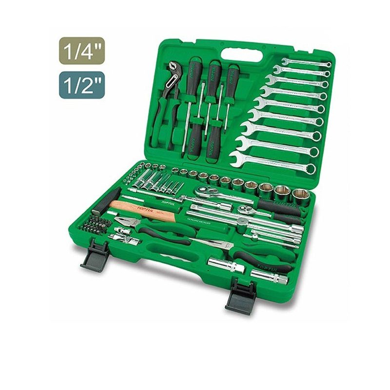 جعبه ابزار 80 پارچه تاپ تول مدل GCAI8002