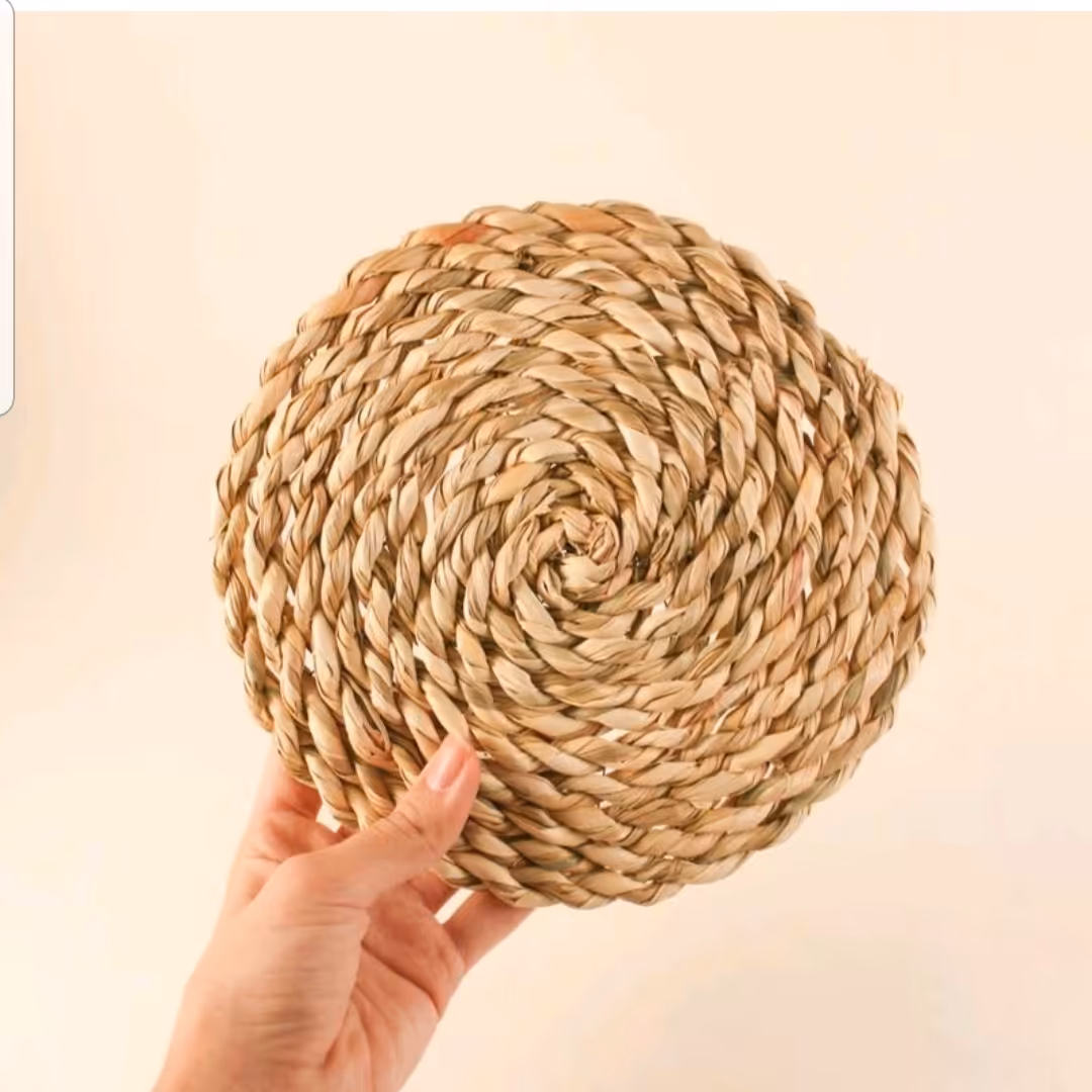 زیر بشقابی  حصیری  نسوز 