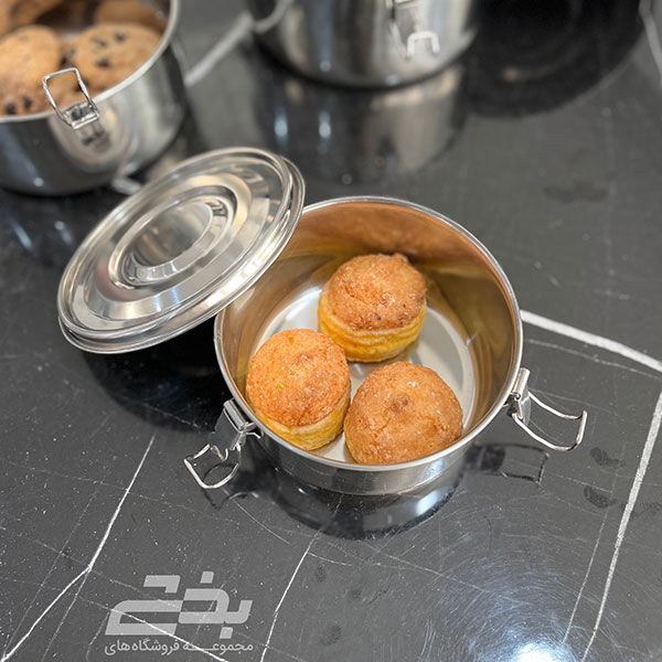 ظرف غذا استیل کوچک