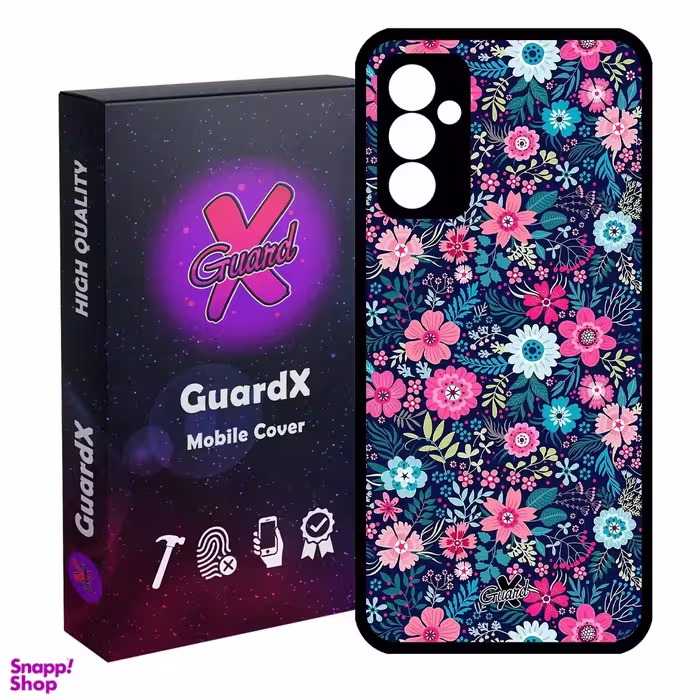 کاور گارد ایکس طرح Flower مدل Glass10210 مناسب برای گوشی موبایل سامسونگ Galaxy A54 / A54 5G