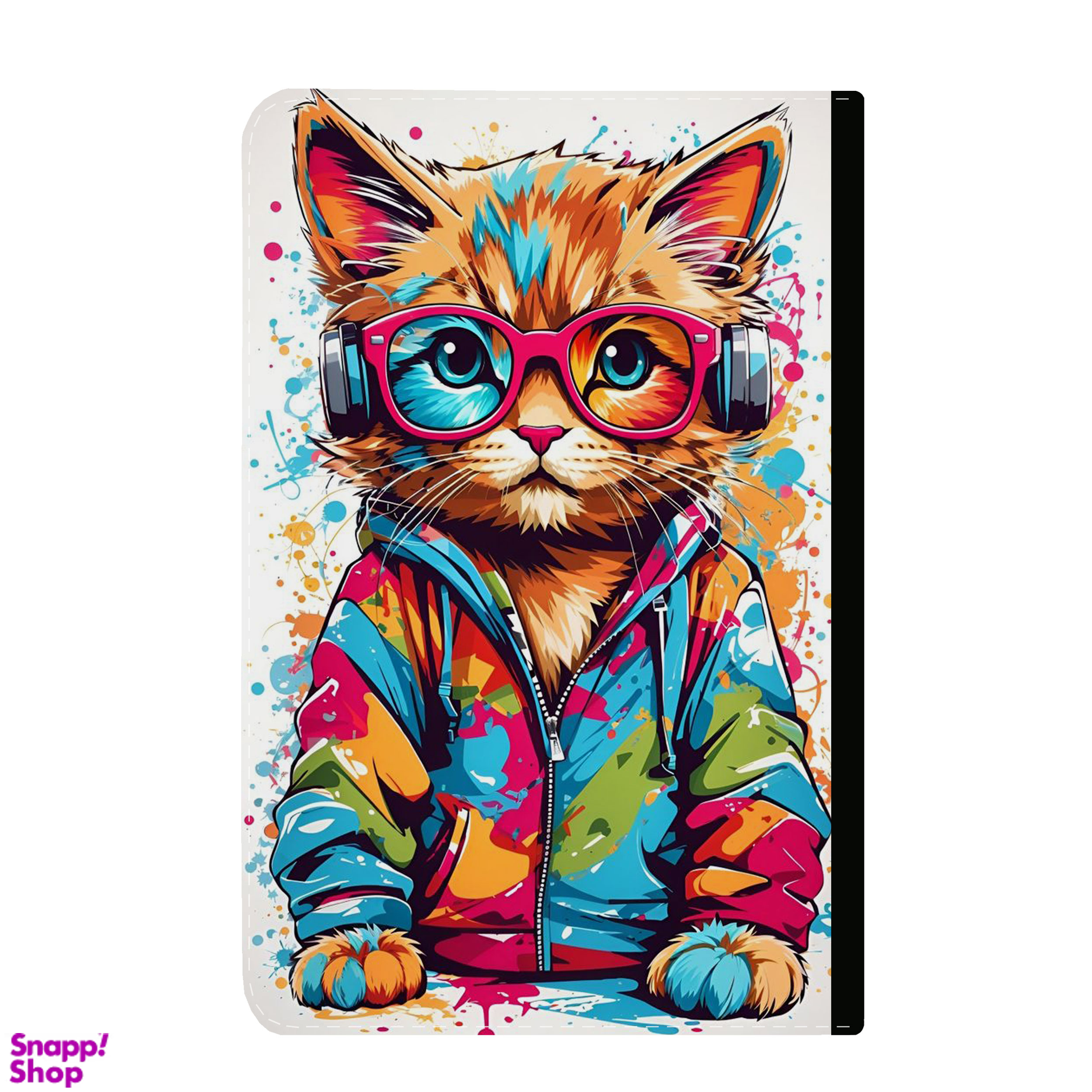 کلاسور طرح گربه عینکی کد 464