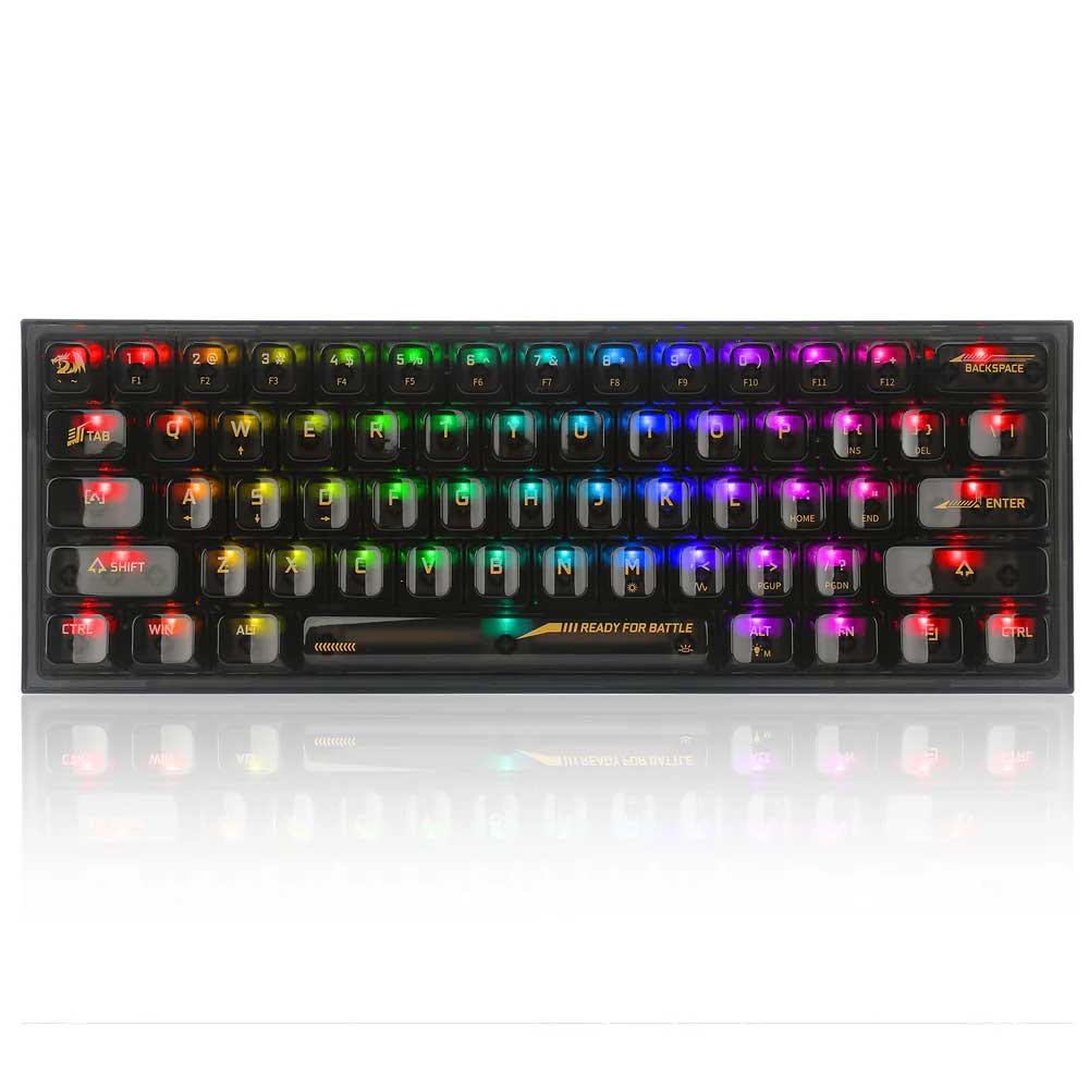 کیبورد گیمینگ ردراگون Redragon K617CTB RGB 60% Wired