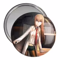 آینه جیبی خندالو مدل کوریسو ماکیسه و رینتارو انیمه اشتاینز گیت کد 17496