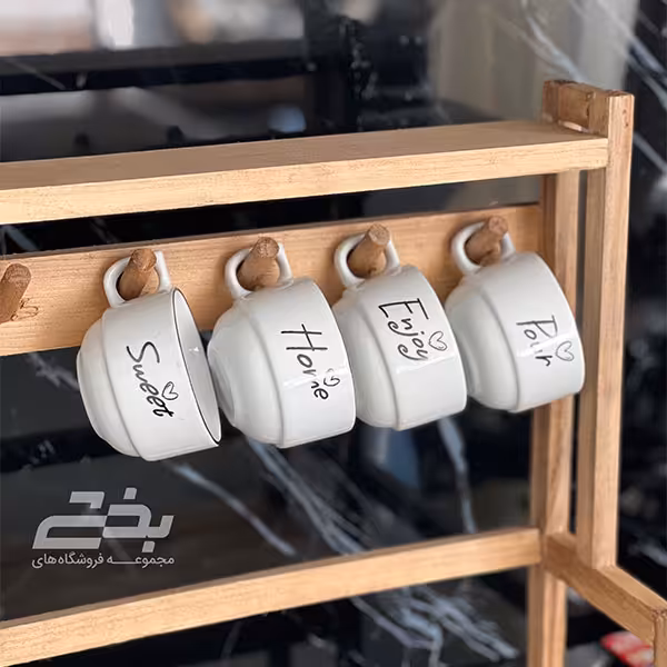 فنجان تکست دار کارن لب کاور