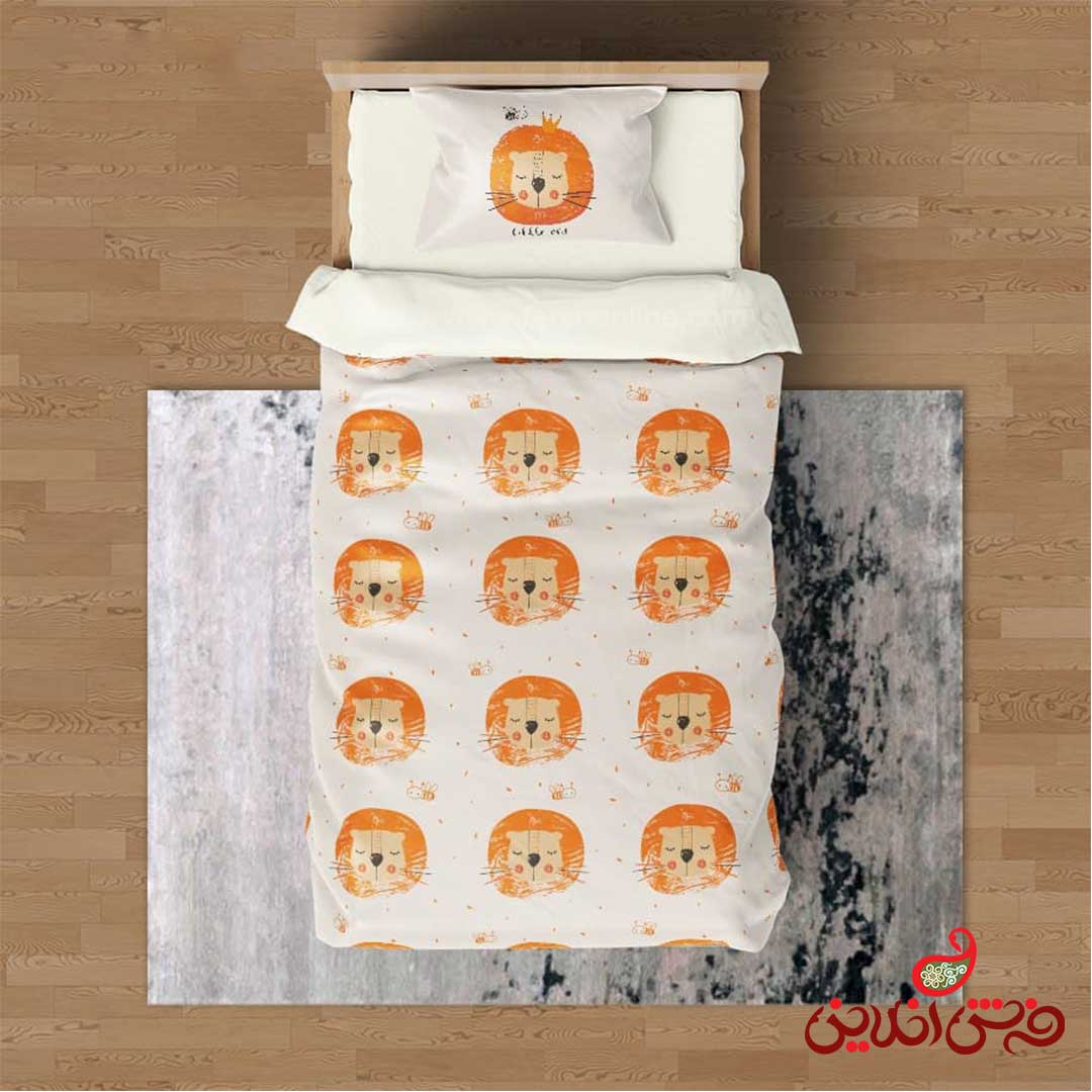 روتختی طرح شیر کارتونی کودکانه کد 2927