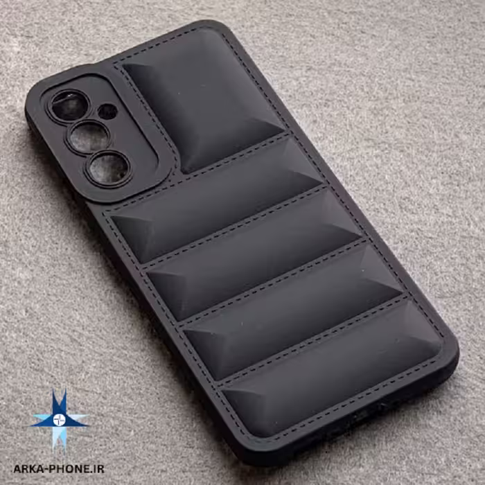 قاب گوشی Galaxy A24 سامسونگ سیلیکونی ژله ای پافر محافظ لنز دار