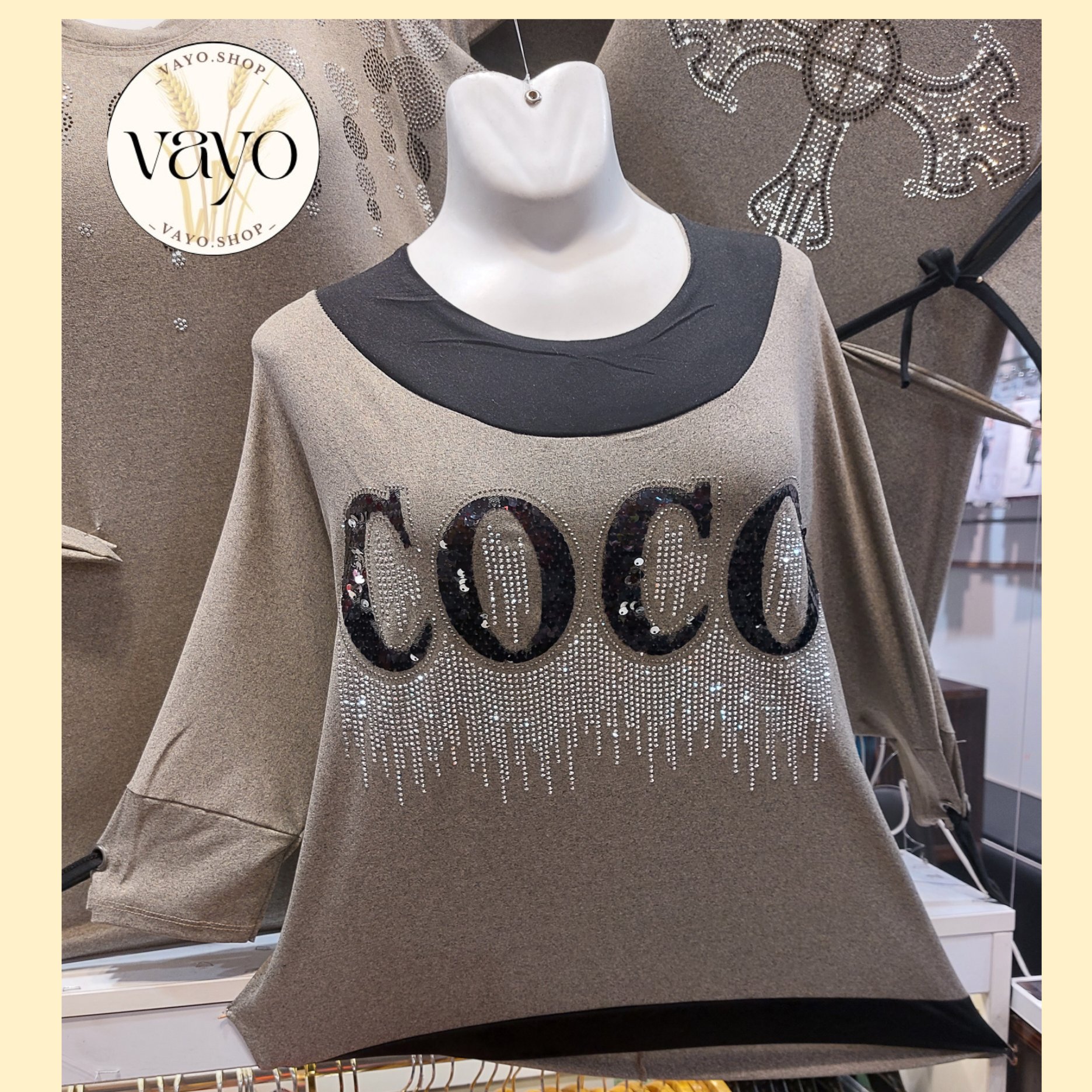 تونیک قواره دار طرح coco