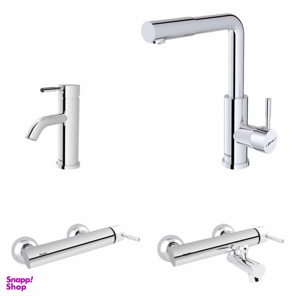 ست شیرآلات شودر مدل مارینو