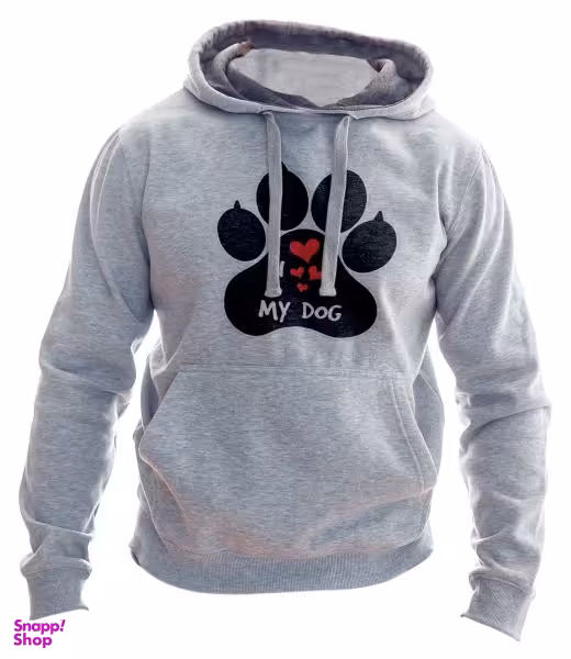 هودی مردانه به رسم (Behrasm) طرح عشق سگ کد1102