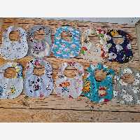 پیشبند نوزادی با لایه ضد اب 