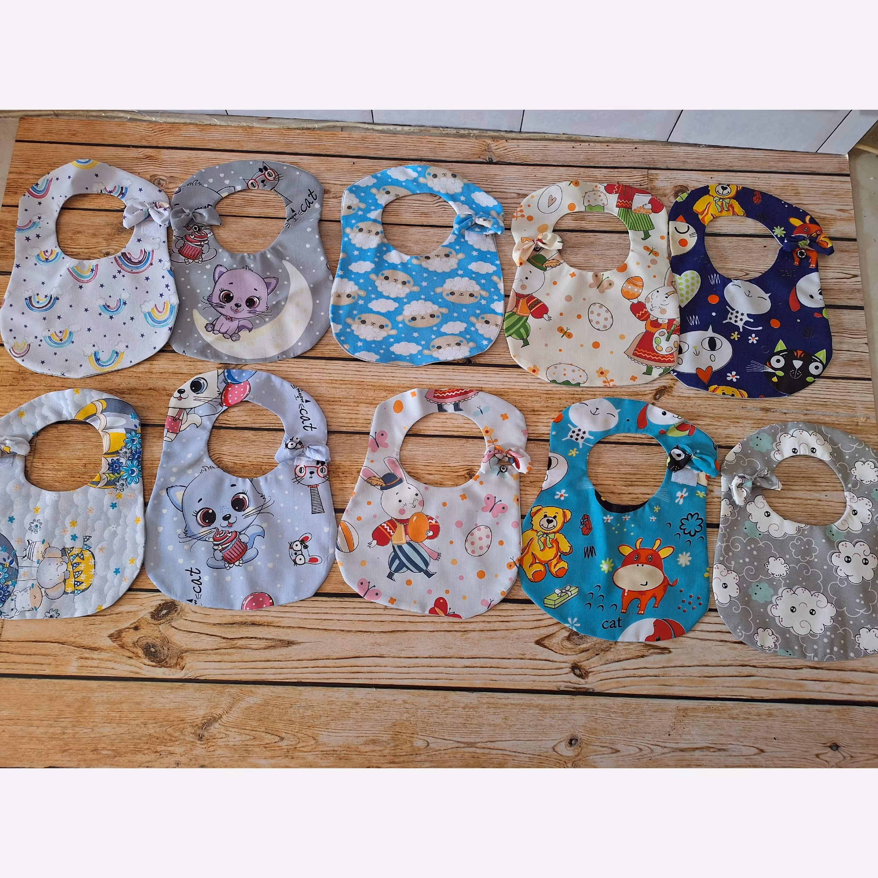 پیشبند نوزادی با لایه ضد اب 