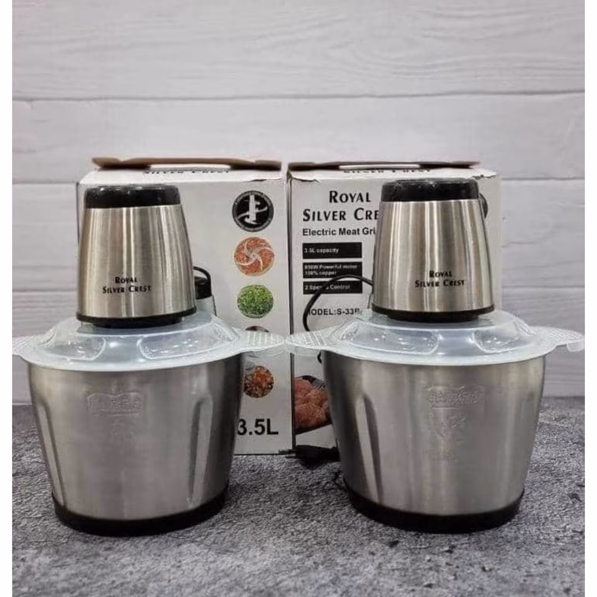 خرد کن سه نیم لیترسیلور کرست مدل s33B