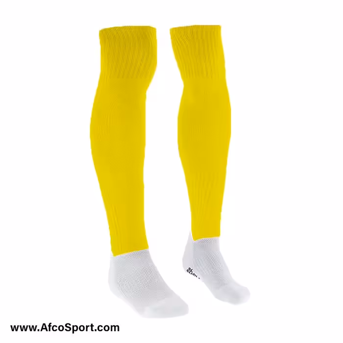 جوراب زرد فوتبال پنج ستاره