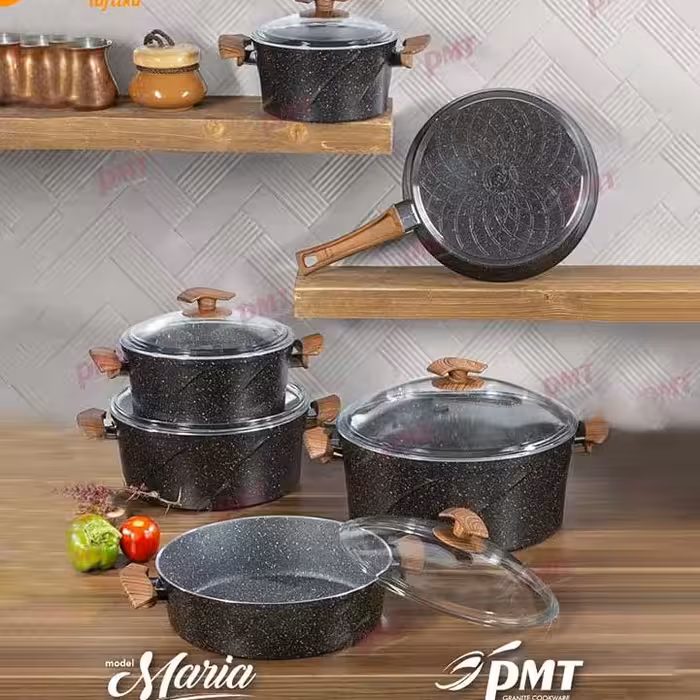 سرویس قابلمه 11پارچه ماریا  طوسی  فورج پی ام تی 